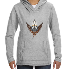 Load image into Gallery viewer, Ladies Pullover Hooded Sweatshirt