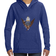 Load image into Gallery viewer, Ladies Pullover Hooded Sweatshirt