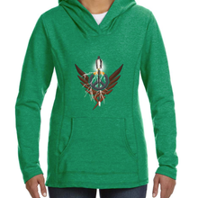 Load image into Gallery viewer, Ladies Pullover Hooded Sweatshirt